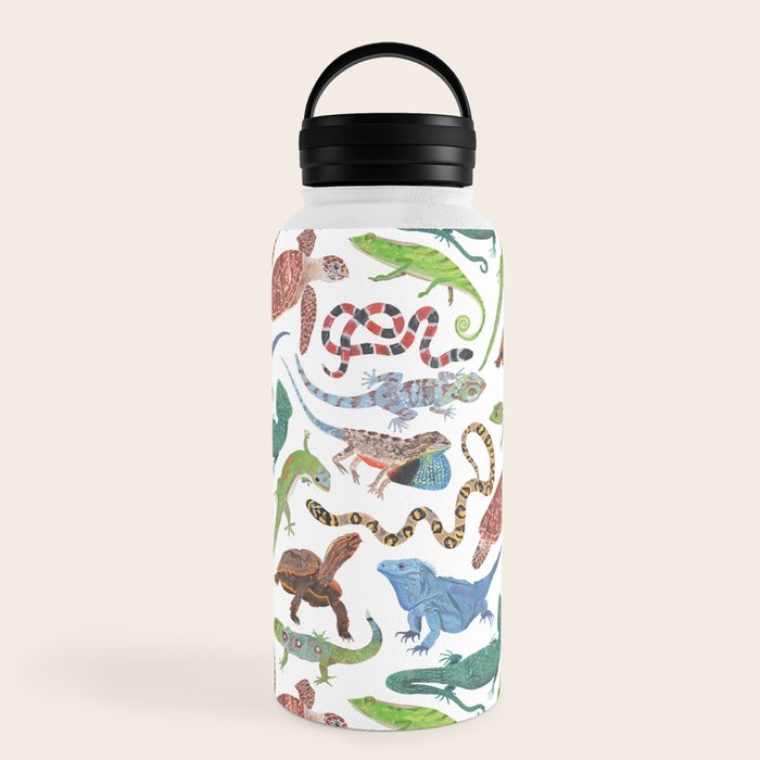 Endangered Reptiles Around the World Water Bottle Gallery Image 6