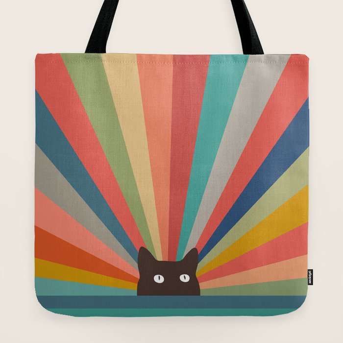 Cat Landscape 48 Tote Bag Gallery Image 2
