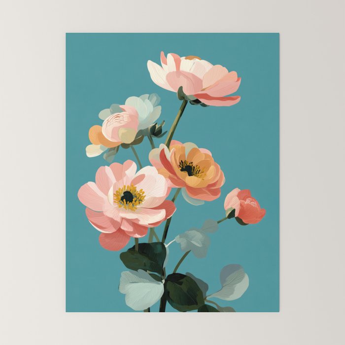 Soft Spring Botanicals Mini Art Print Gallery Image 6