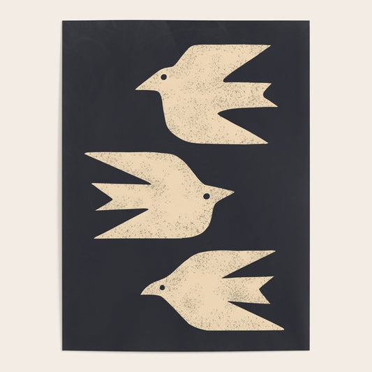 Doves In Flight Poster Gallery Image 2