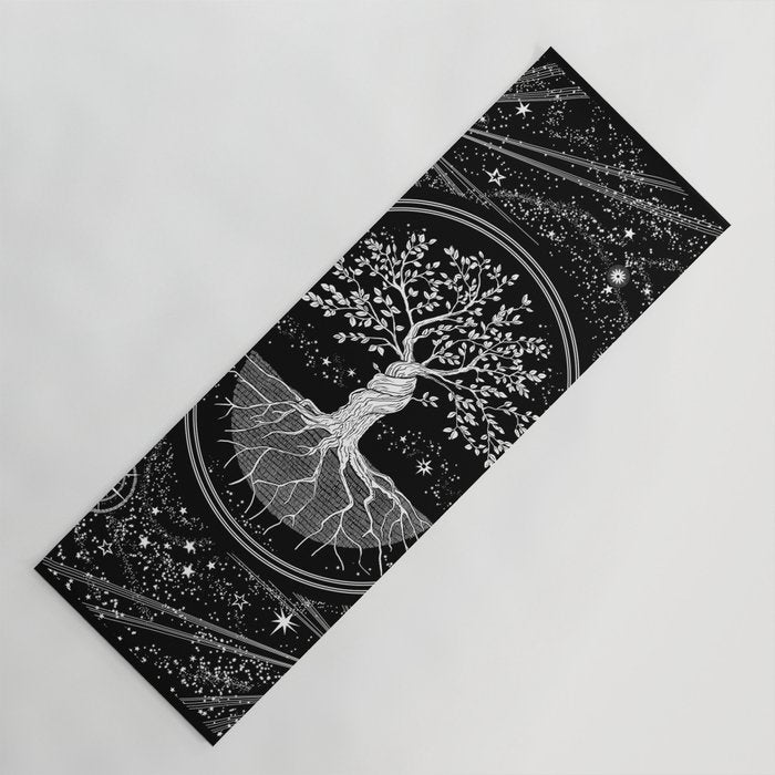 Celestial Tree of Life Yoga Mat Gallery Image 1