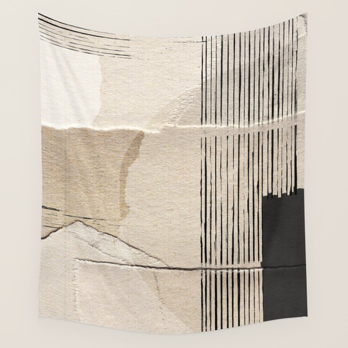 Paper Abstract Wall Tapestry Gallery Image 3