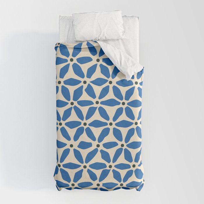 Blue flower pattern Duvet Cover Gallery Image 10