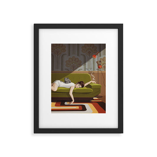 Waiting Game Framed Art Print Gallery Image 2