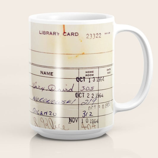 Library Card 23322 Coffee Mug Gallery Image 2