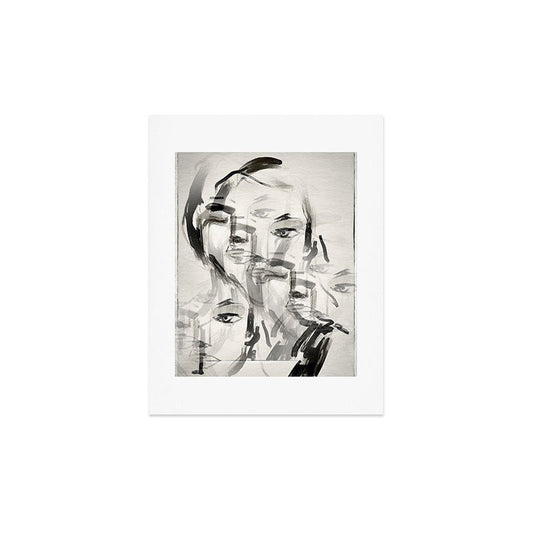 Abstract Portrait 4 Art Print Gallery Image 2