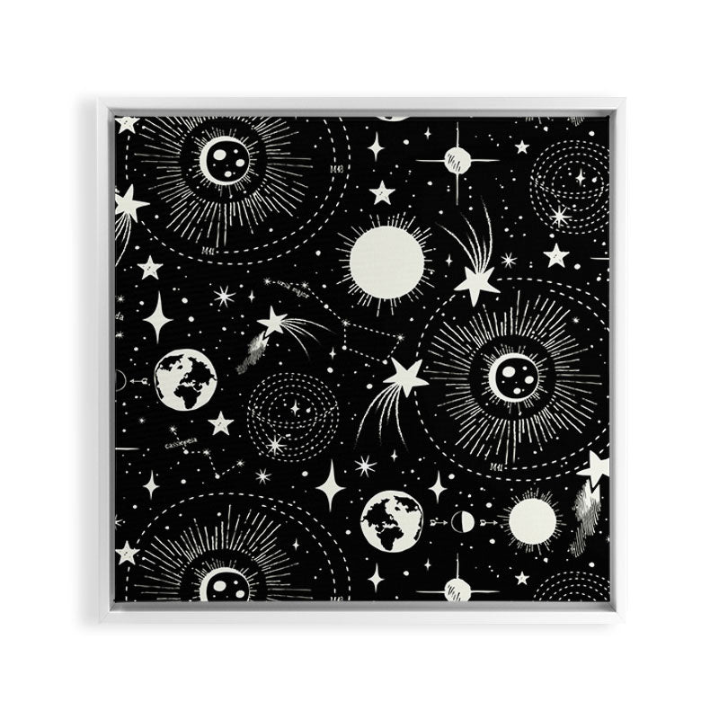 Solar System Framed Canvas Print Gallery Image 36