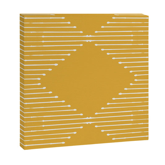 Geo (Yellow) Canvas Print Gallery Image 2