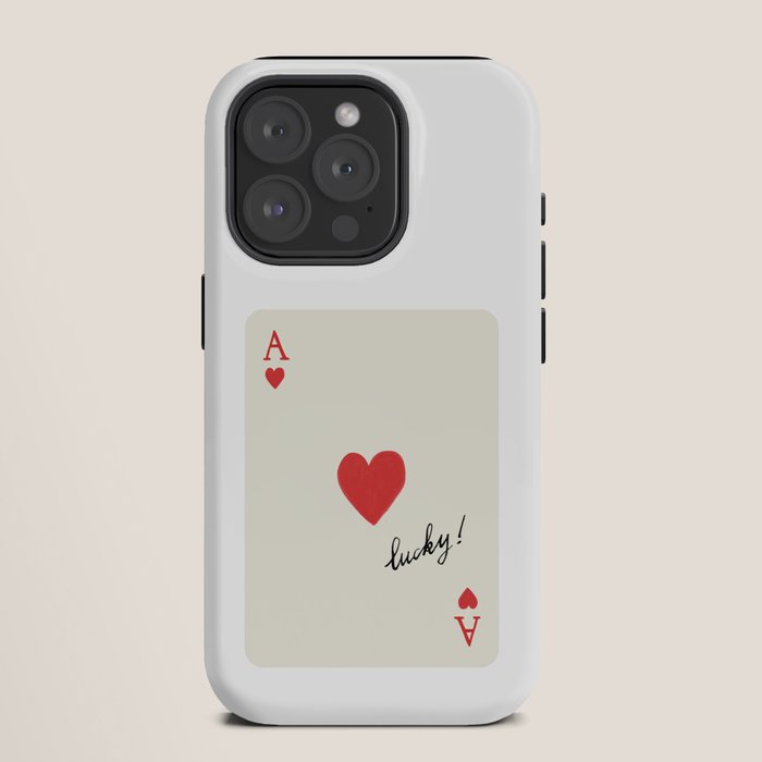 Ace of Hearts - Lucky Red iPhone Case Gallery Image 11