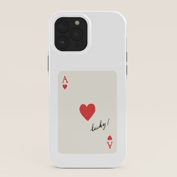 Ace of Hearts - Lucky Red iPhone Case Gallery Image 40