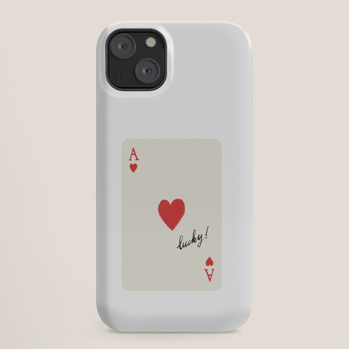 Ace of Hearts - Lucky Red iPhone Case Gallery Image 18