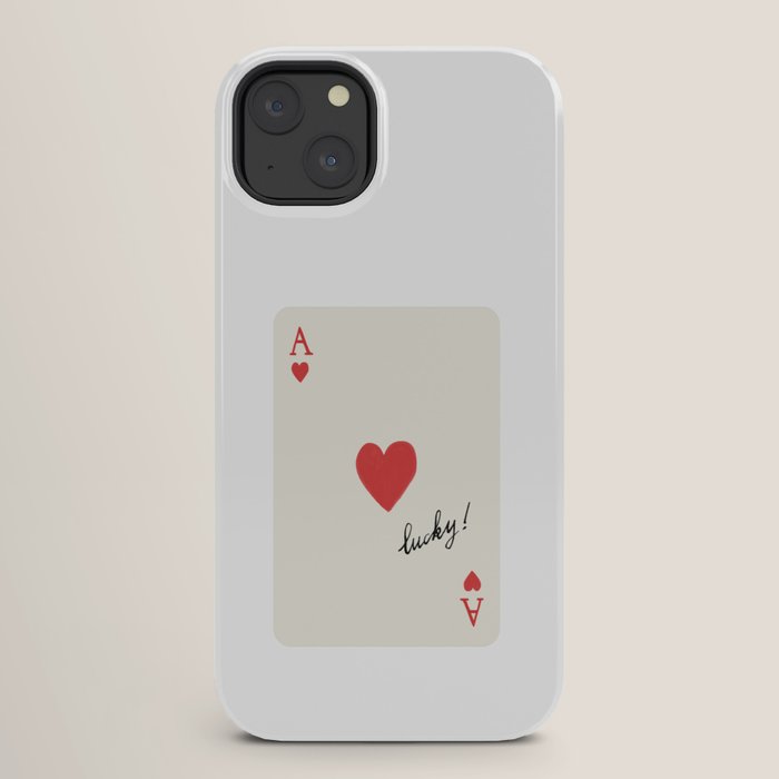 Ace of Hearts - Lucky Red iPhone Case Gallery Image 26