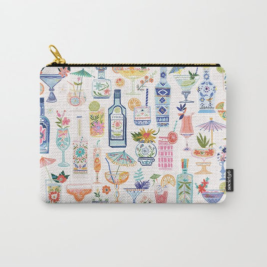 Cocktails Viva Happy Hour Carry All Pouch Gallery Image 1
