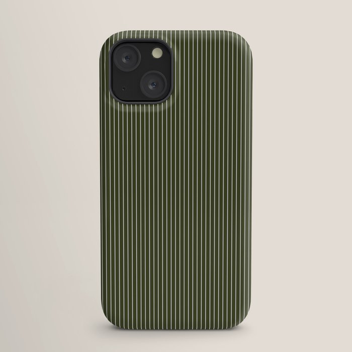 Lines #6 (Olive Green) iPhone Case Gallery Image 17