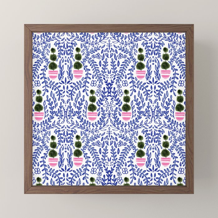 Southern Living - Chinoiserie Pattern Mini Art Print Gallery Image 2