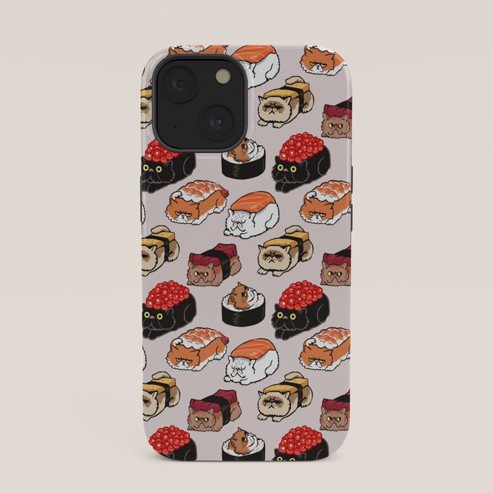 Sushi Persian Cat iPhone Case Gallery Image 33