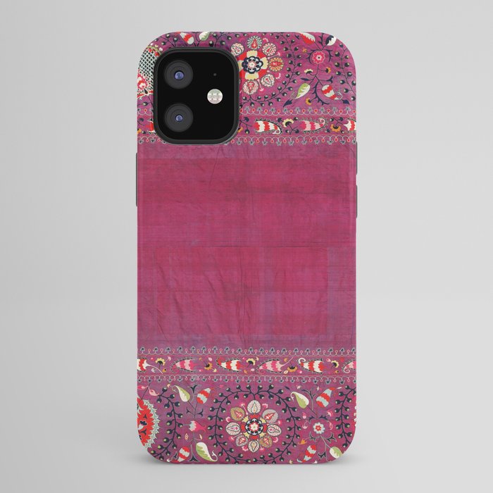Shakhrisyabz Southwest Uzbekistan Suzani Embroidery Print iPhone Case Gallery Image 42