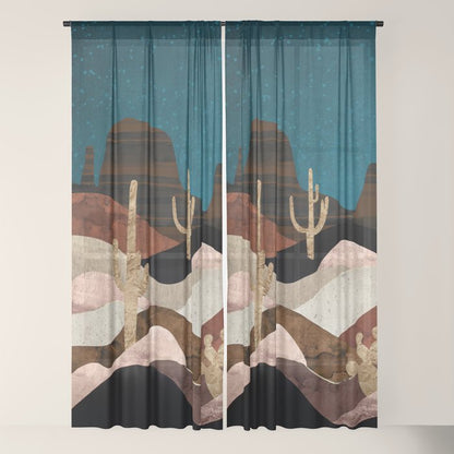 Desert Stars Window Curtain Gallery Image 22