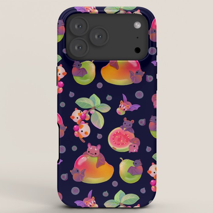 Fruit and bat - dark iPhone Case Gallery Image 8