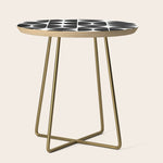 Mid Century Modern Geometric 04 Black Side Table Gallery Image 1