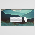Indigo Mountains Desk Mat Gallery Image 1