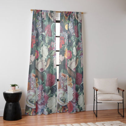 EXOTIC GARDEN - NIGHT XIII Window Curtain Gallery Image 14