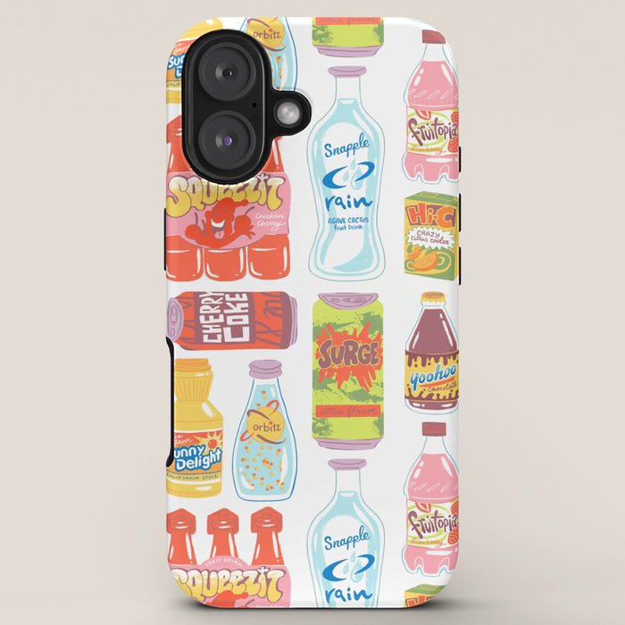 90s Drinks iPhone Case Gallery Image 5