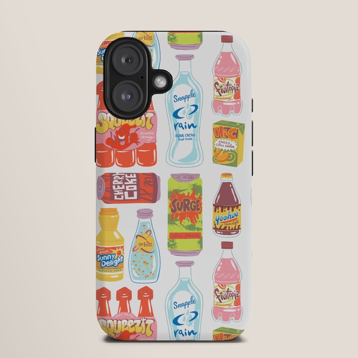 90s Drinks iPhone Case Gallery Image 9