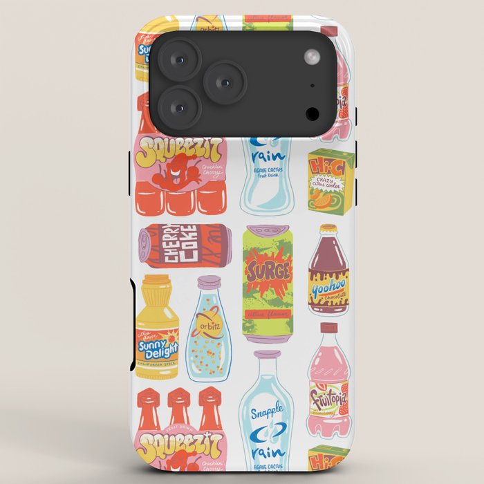 90s Drinks iPhone Case Gallery Image 8
