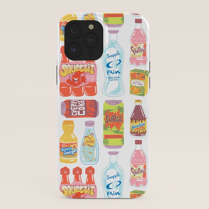 90s Drinks iPhone Case Gallery Image 40