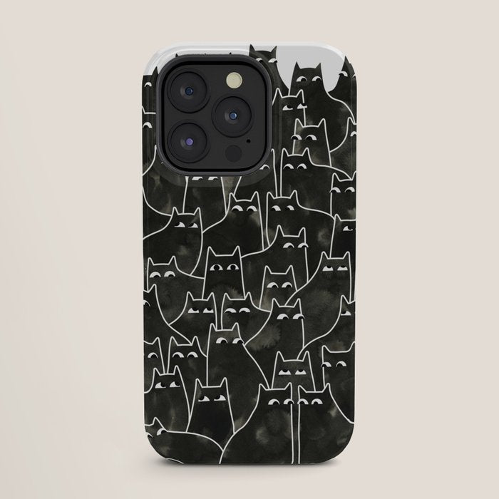 Suspicious Cats iPhone Case Gallery Image 27