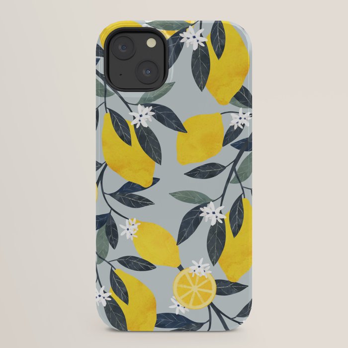 Lemons pattern iPhone Case Gallery Image 30
