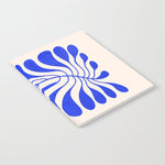 Electrik Blue Ferns: Matisse Edition Notebook Gallery Image 1