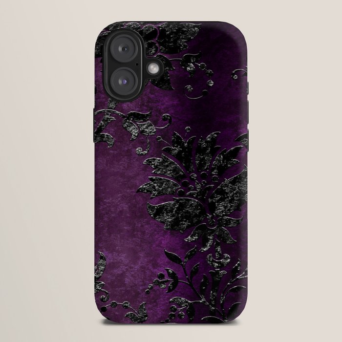 Embossed Black Velvet 04 iPhone Case Gallery Image 10