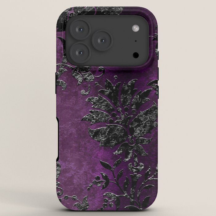 Embossed Black Velvet 04 iPhone Case Gallery Image 7