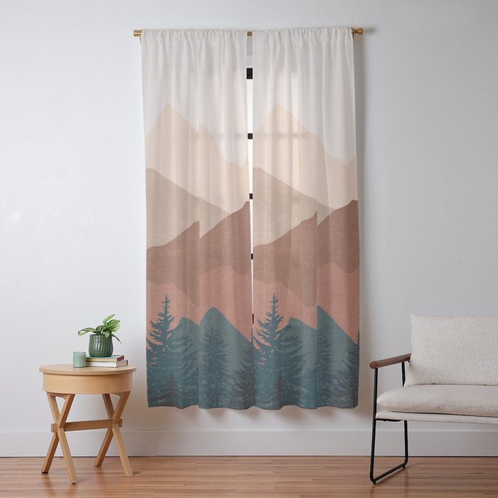 Sunset 01 Window Curtain Gallery Image 9