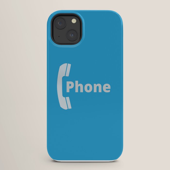 Vintage Pay Phone Booth Old School Retro Telephone Blue Sign iPhone Case Gallery Image 26