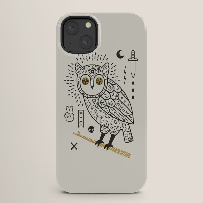 Hypno Owl iPhone Case Gallery Image 26