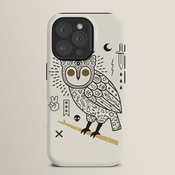 Hypno Owl iPhone Case Gallery Image 15