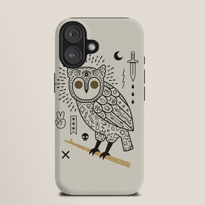 Hypno Owl iPhone Case Gallery Image 9