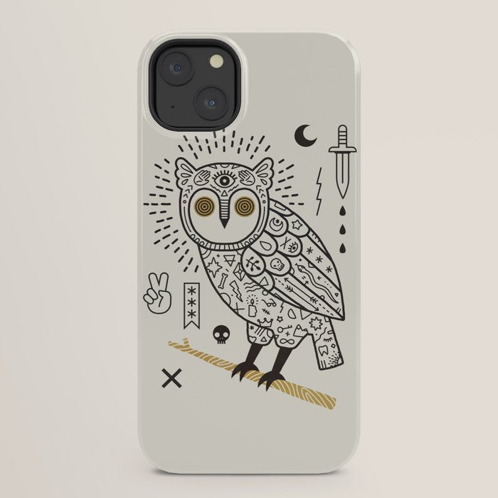 Hypno Owl iPhone Case Gallery Image 30