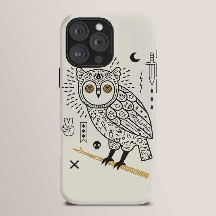 Hypno Owl iPhone Case Gallery Image 16