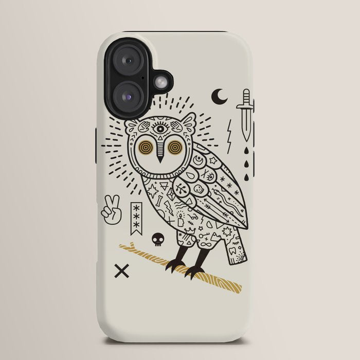 Hypno Owl iPhone Case Gallery Image 13