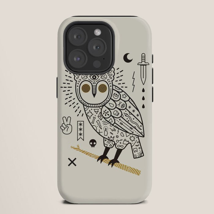 Hypno Owl iPhone Case Gallery Image 11