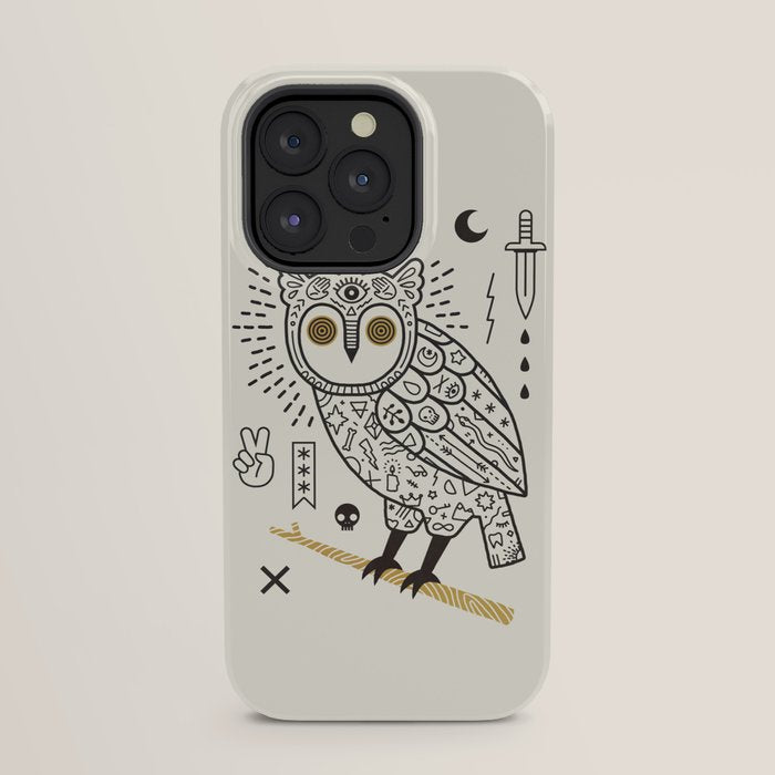 Hypno Owl iPhone Case Gallery Image 23
