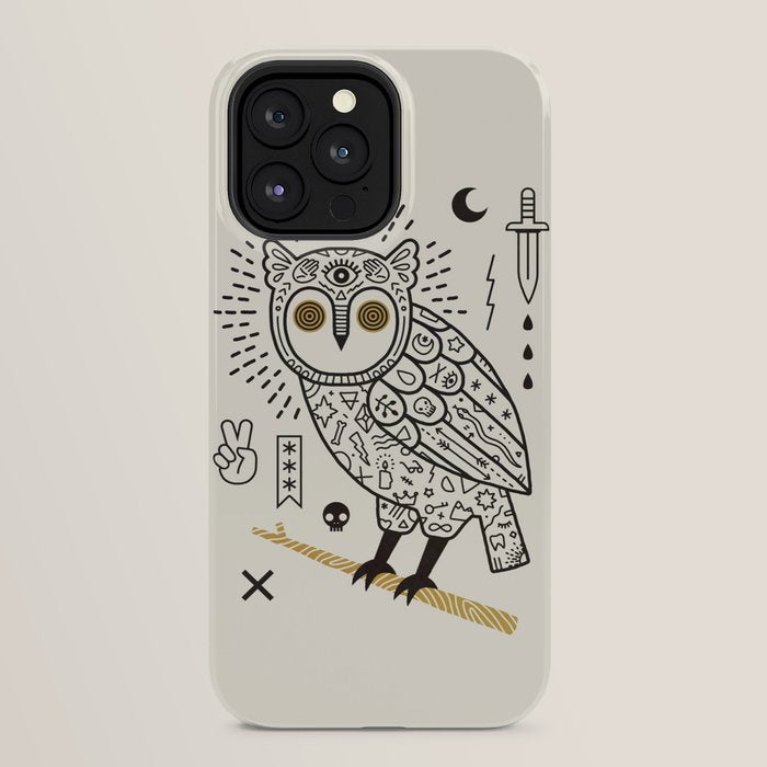 Hypno Owl iPhone Case Gallery Image 24