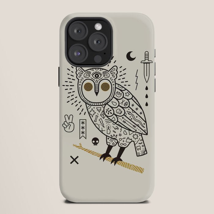Hypno Owl iPhone Case Gallery Image 12