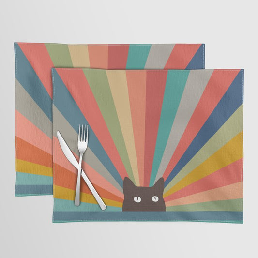 Cat Landscape 48 Placemat Gallery Image 1