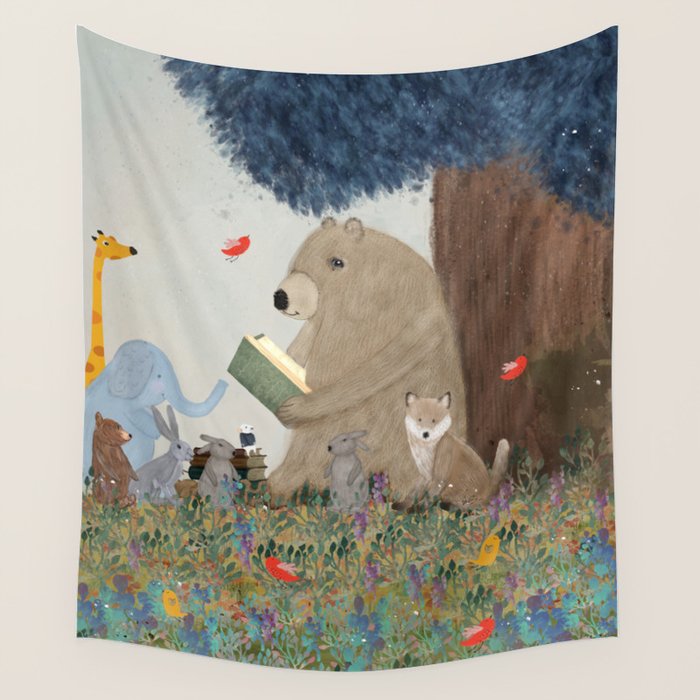 once upon a time Wall Tapestry Gallery Image 1