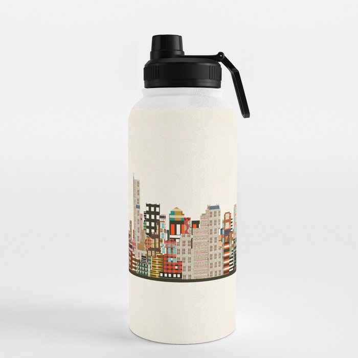 boston city skyline Water Bottle Gallery Image 5